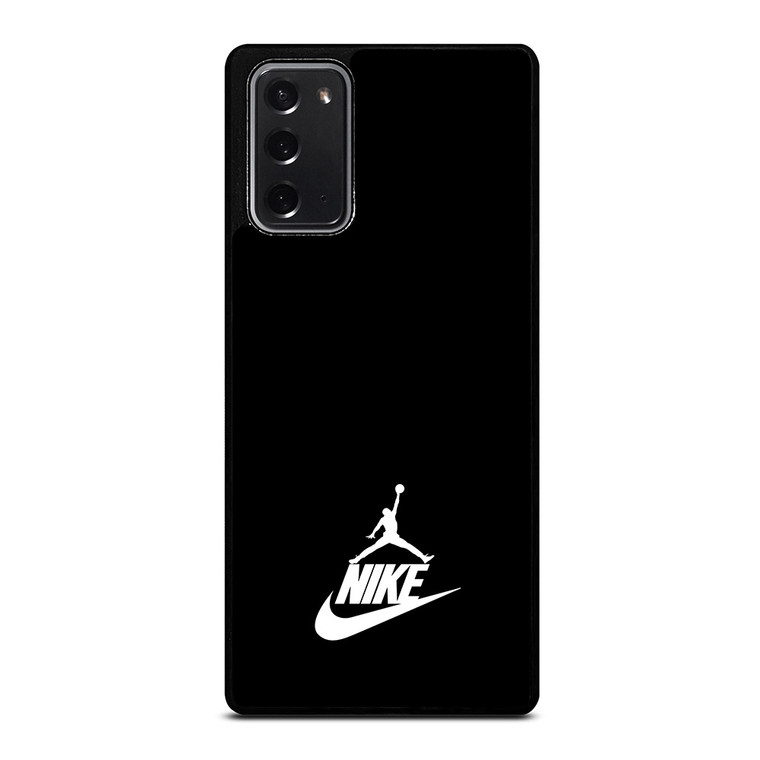 NIKE AIR JORDAN SIMPLE LOGO BLACK Samsung Galaxy Note 20 Case NIKE AIR JORDAN SIMPLE LOGO BLACK Samsung Galaxy Note 20 Case