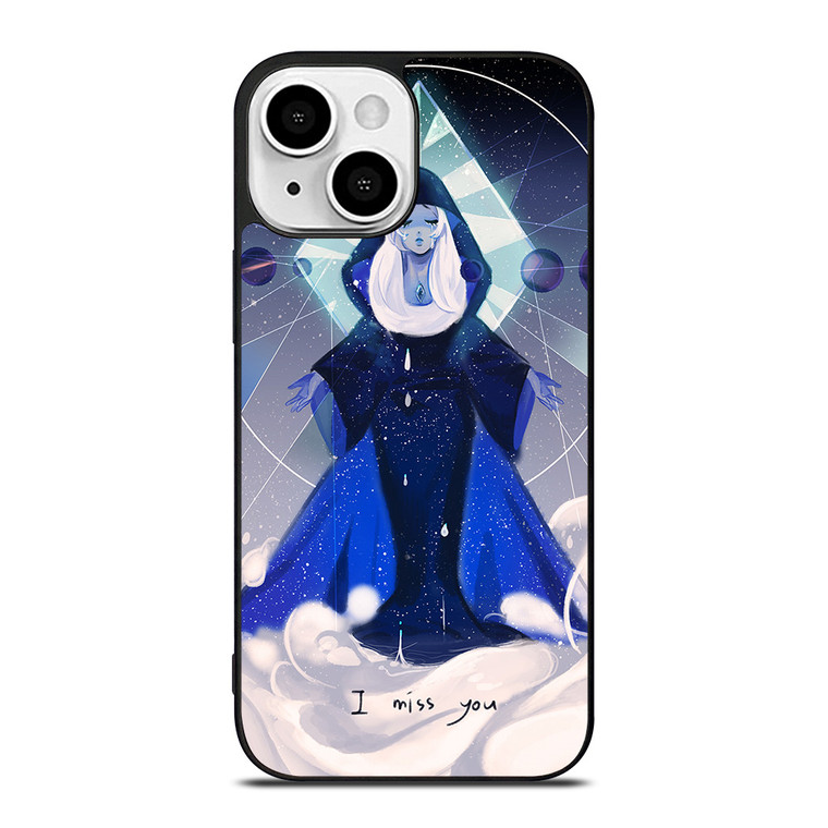 STEVEN UNIVERSE BLUE DIAMOND iPhone 13 Mini Case STEVEN UNIVERSE BLUE DIAMOND iPhone 13 Mini Case