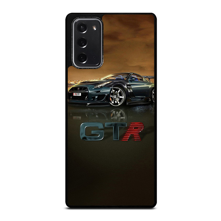 NISSAN GTR R35 SILVER GLOWING Samsung Galaxy Note 20 Case