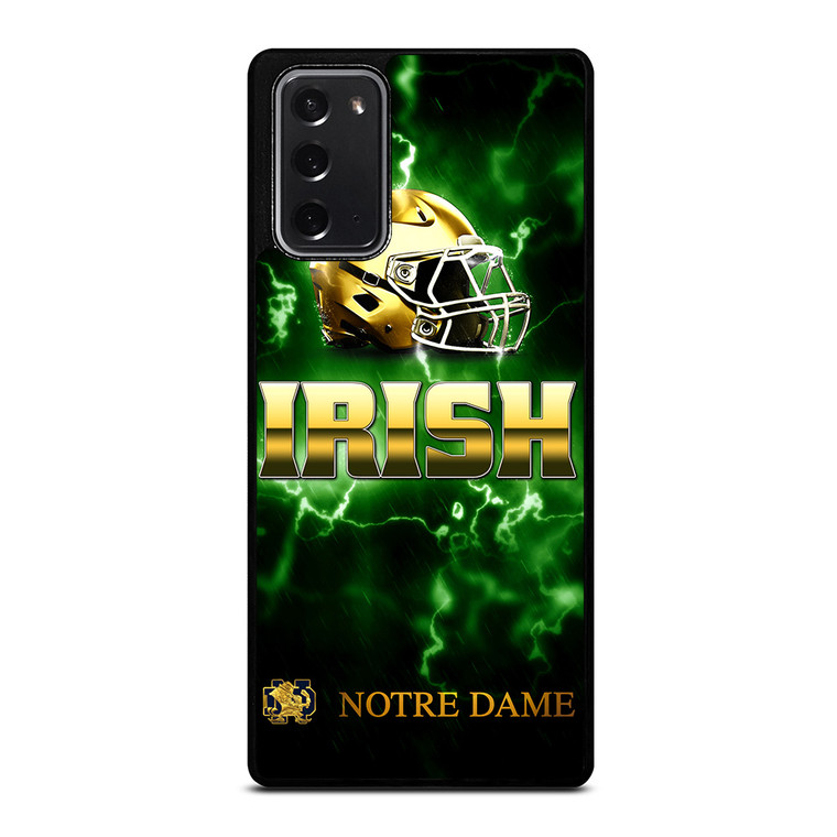 NOTRE DAME IRISH LOGO GREEN Samsung Galaxy Note 20 Case