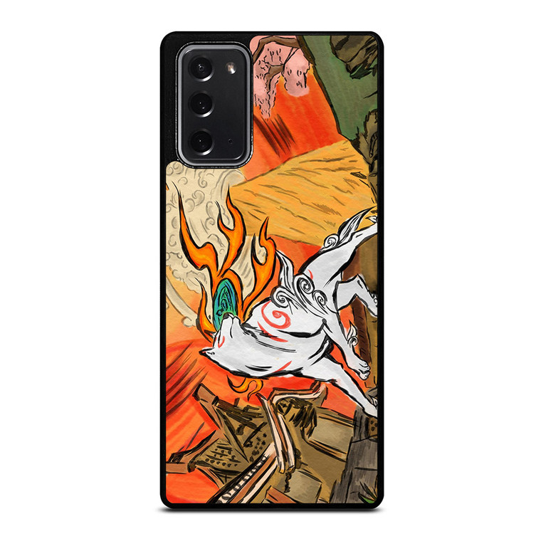 OKAMI WOLF JAPAN MITOLOGI Samsung Galaxy Note 20 Case