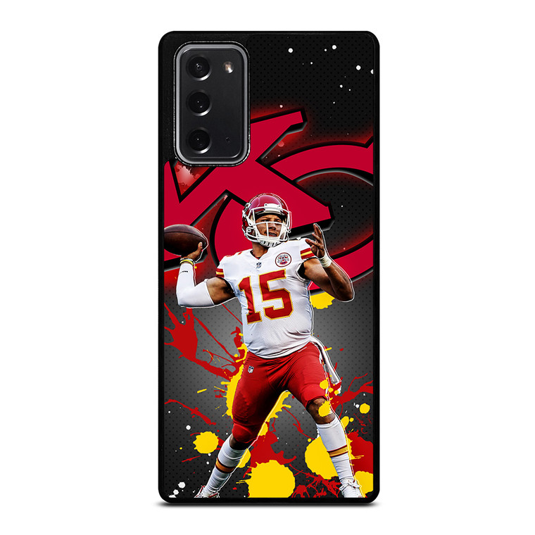 PATRICK MAHOMES KC CHIEFS NFL Samsung Galaxy Note 20 Case