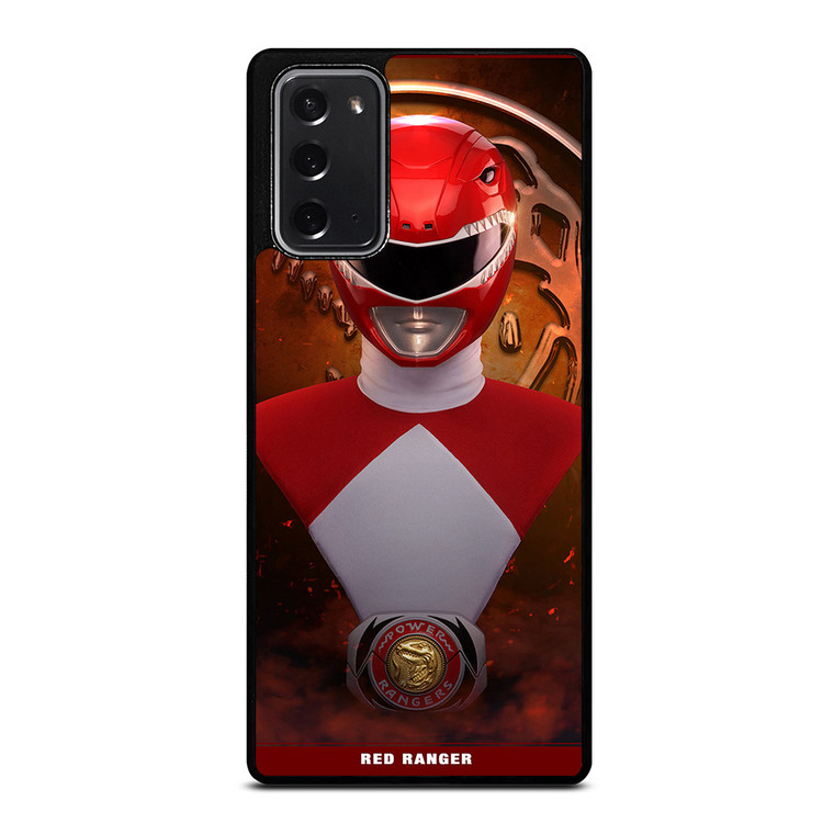 POWER RANGERS RED MIGHTY MORPHIN Samsung Galaxy Note 20 Case