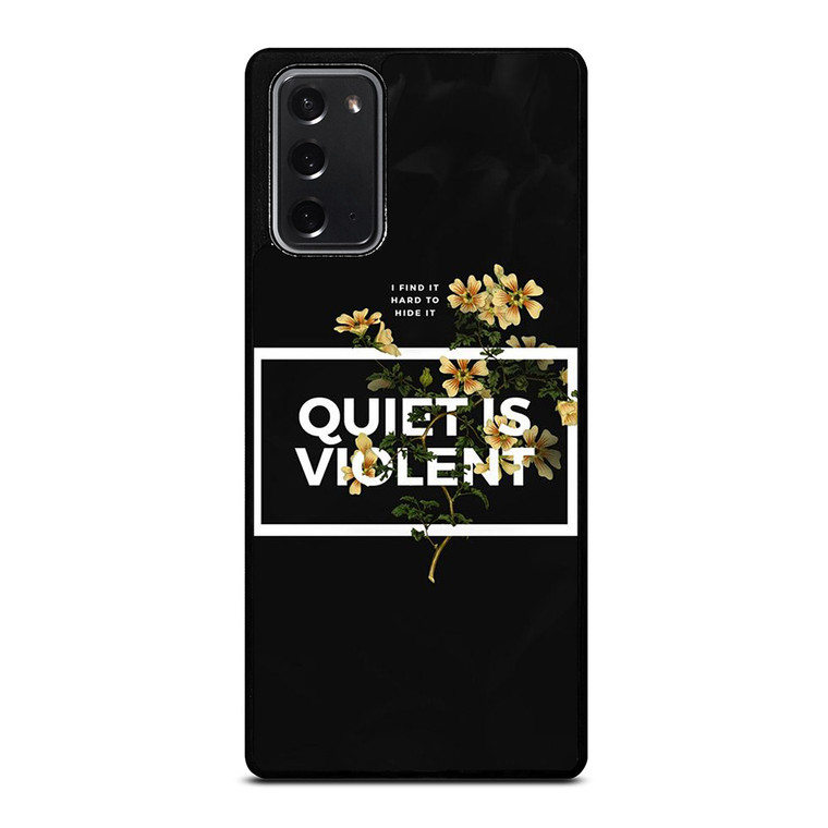 QUITE IS VIOLENCE TWENTY ONE PLIOTS Samsung Galaxy Note 20 Case