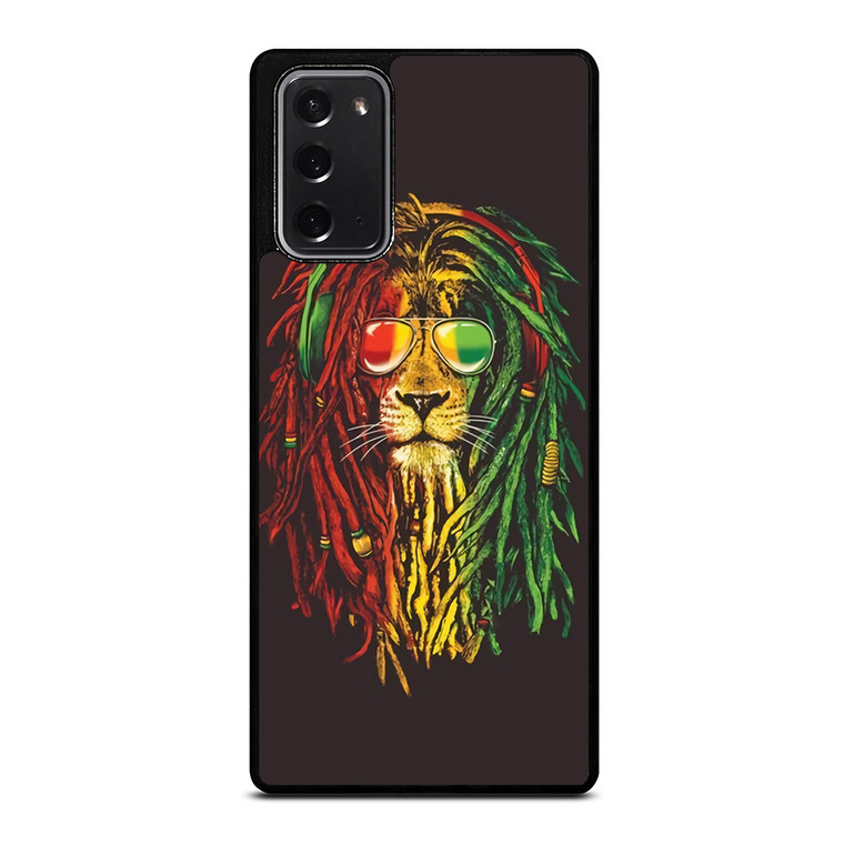 RASTA LION REGGAE BOB MARLEY Samsung Galaxy Note 20 Case