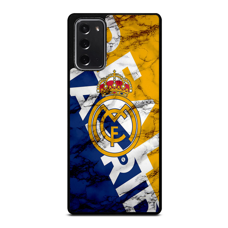 REAL MADRID MARBLE ART LOGO Samsung Galaxy Note 20 Case