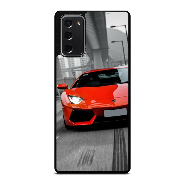 RED LAMBORGINI Samsung Galaxy Note 20 Case