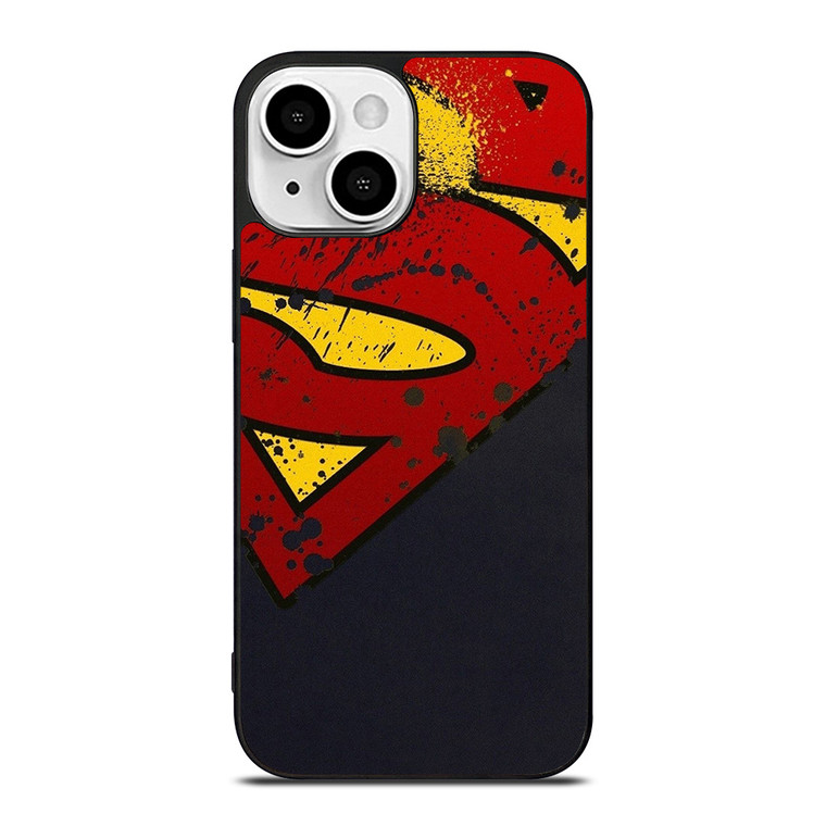 SUPERMAN LOGO BRUSH iPhone 13 Mini Case