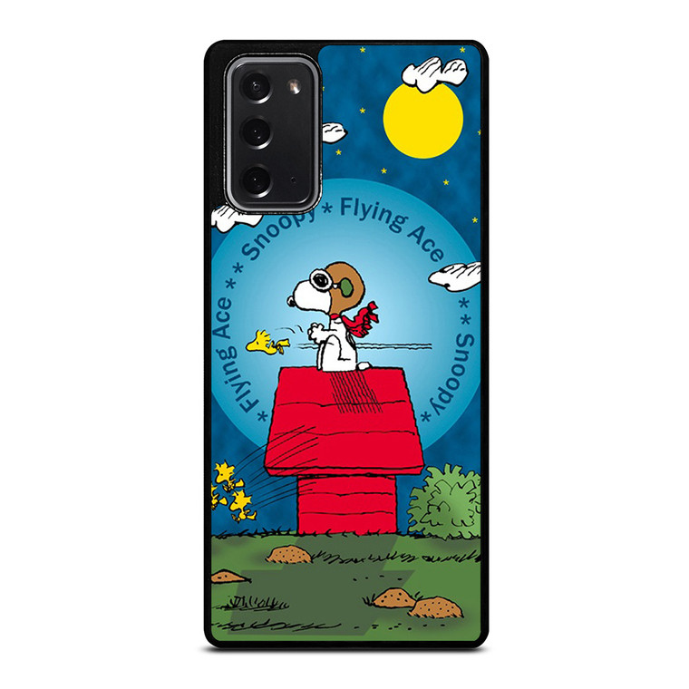 SNOOPY FLYING ACE Samsung Galaxy Note 20 Case