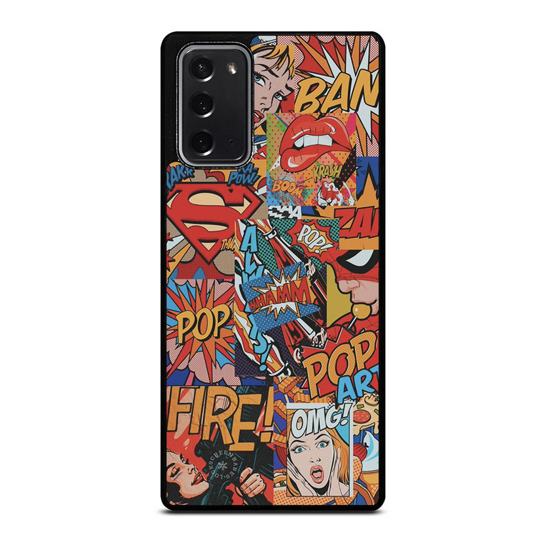 SUPERMAN POP ART COMIC Samsung Galaxy Note 20 Case