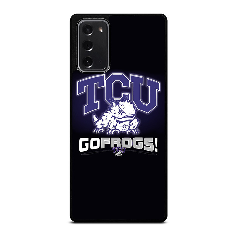 TCU HORNED FROGS COLLEGE Samsung Galaxy Note 20 Case