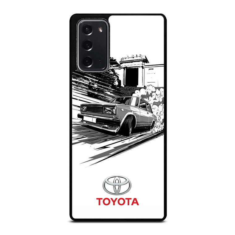 TOYOTA CAR CLASSIC SKETCH Samsung Galaxy Note 20 Case TOYOTA CAR CLASSIC SKETCH Samsung Galaxy Note 20 Case