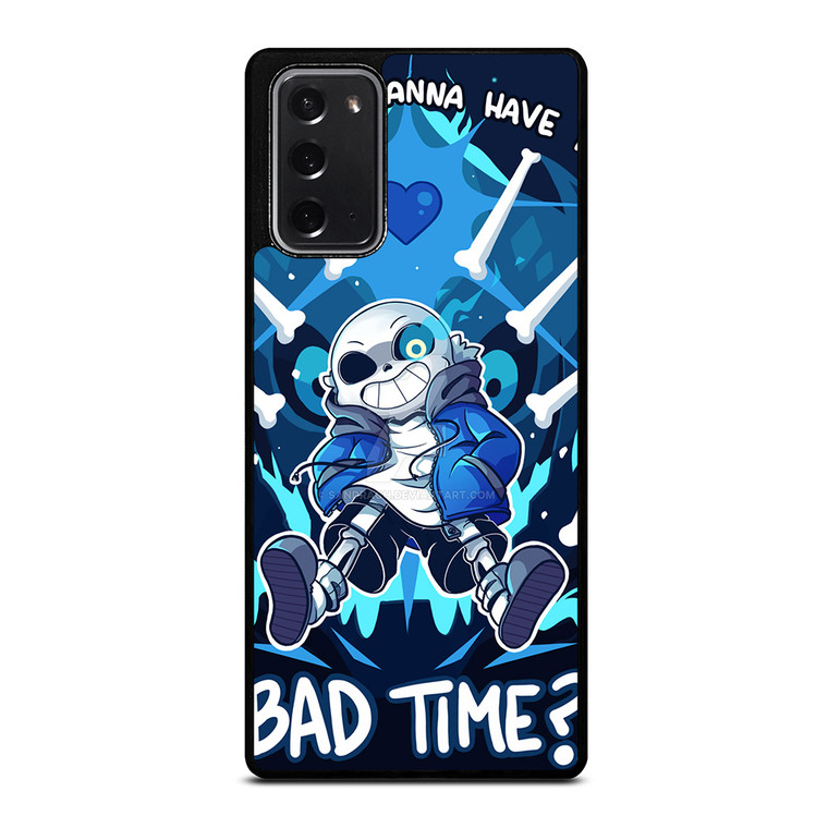 UNDERTALE SANS BAD TIME Samsung Galaxy Note 20 Case