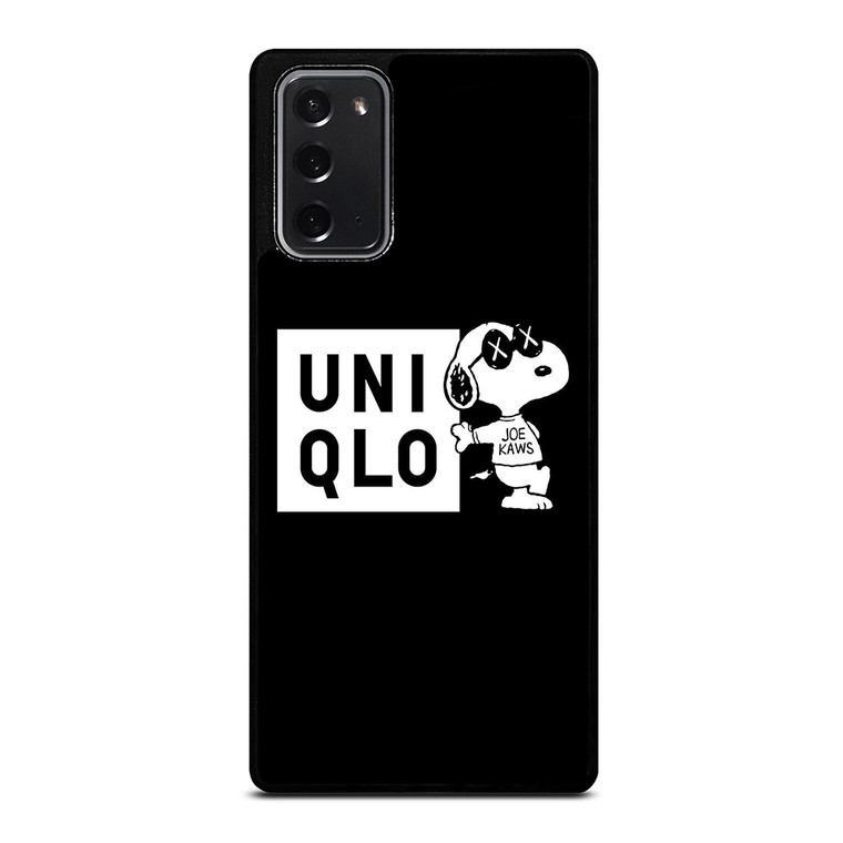 UNIQLO JOE KAWS SNOOPY THE PEANUTS Samsung Galaxy Note 20 Case