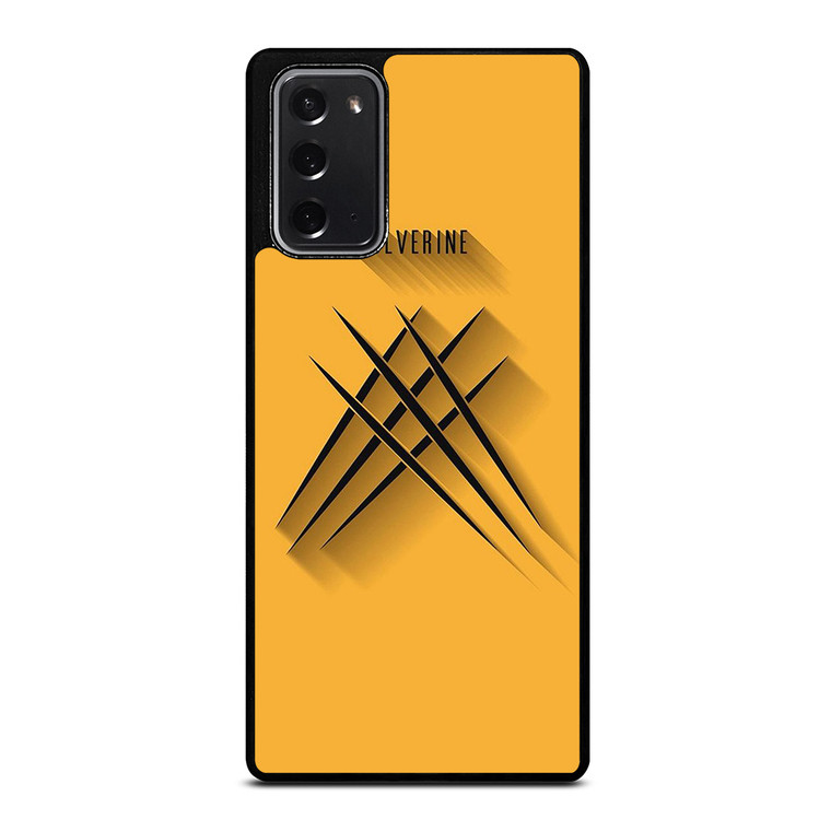 WOLFERINE YELLOW CLAW X-MEN Samsung Galaxy Note 20 Case