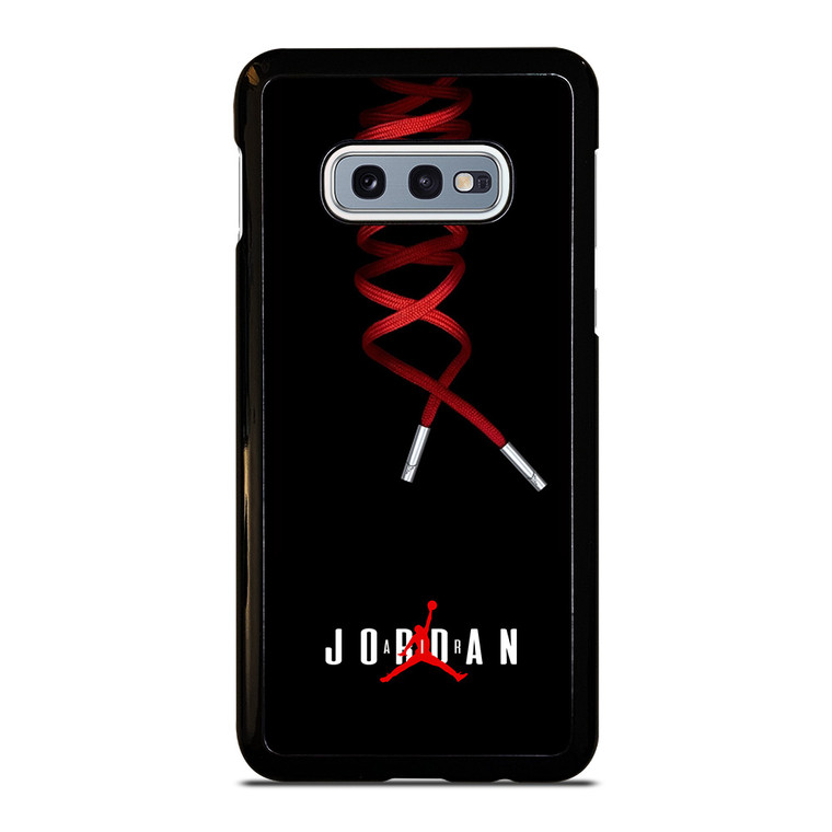 AIR JORDAN LOGO SHOELACE Samsung Galaxy S10 Case