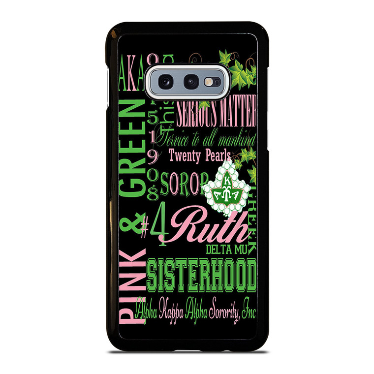 Alpha Kappa Alpha Samsung Galaxy S10 Case