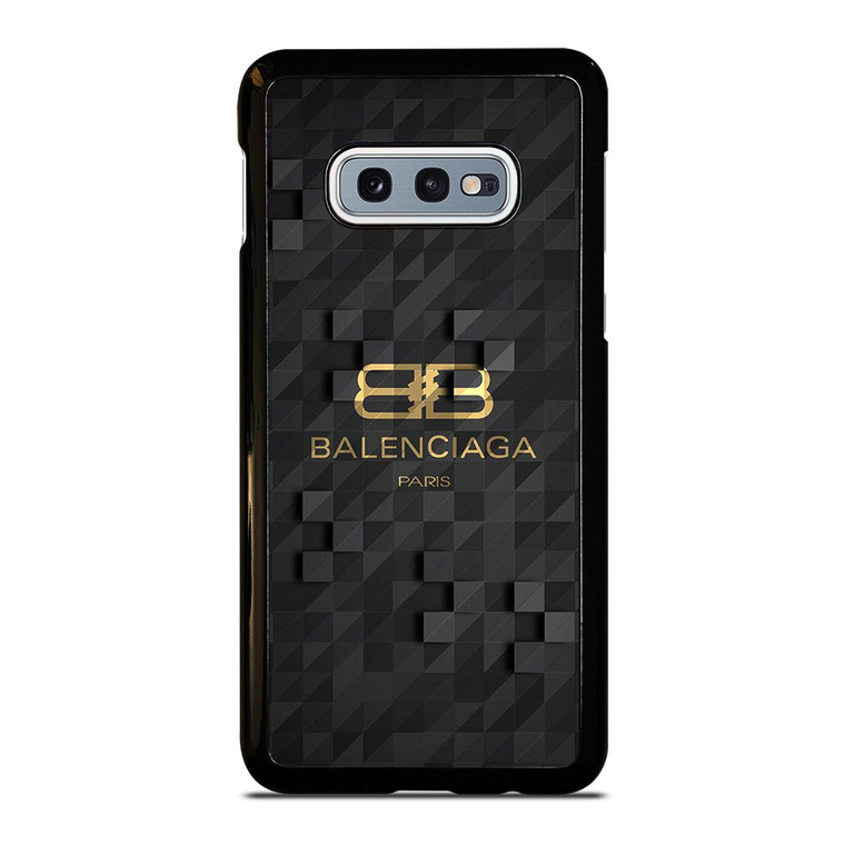 BALENCIAGA BLACK CUBE LOGO Samsung Galaxy S10 Case