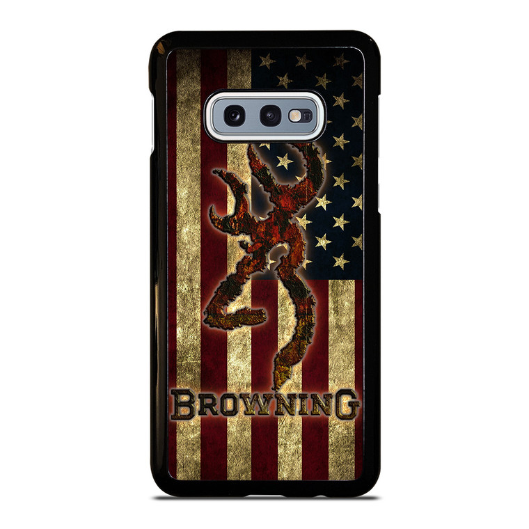 BROWNING USA FLAG Samsung Galaxy S10 Case