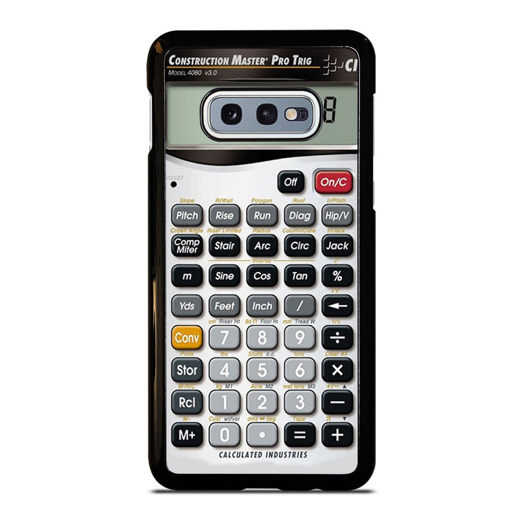 CALCULATOR FUNNY Samsung Galaxy S10 Case