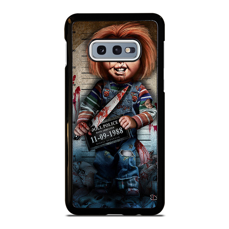 CHUCKY DOLL WITH KNIFE 2 Samsung Galaxy S10 Case