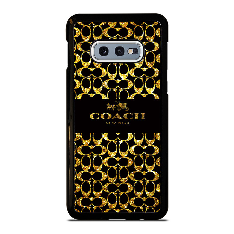 COACH NEW YORK GOLDEN Samsung Galaxy S10 Case