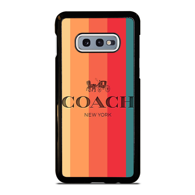 COACH NEW YORK STRIPES 2 Samsung Galaxy S10 Case