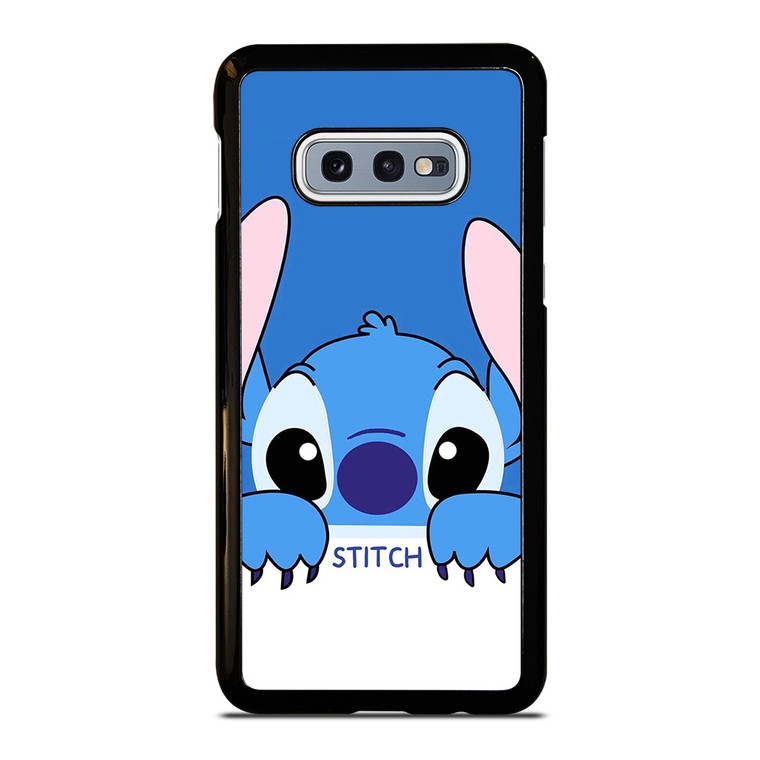 DISNEY STITCH CARTOON SIMPLE FLAT Samsung Galaxy S10 Case