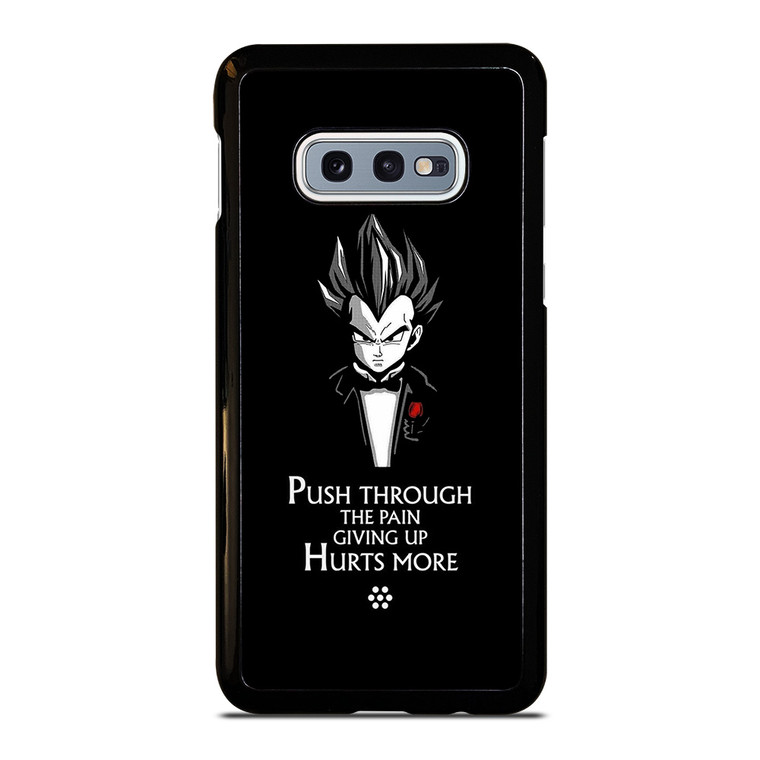 DRAGON BALL Z VEGETA QUOTE Samsung Galaxy S10 Case