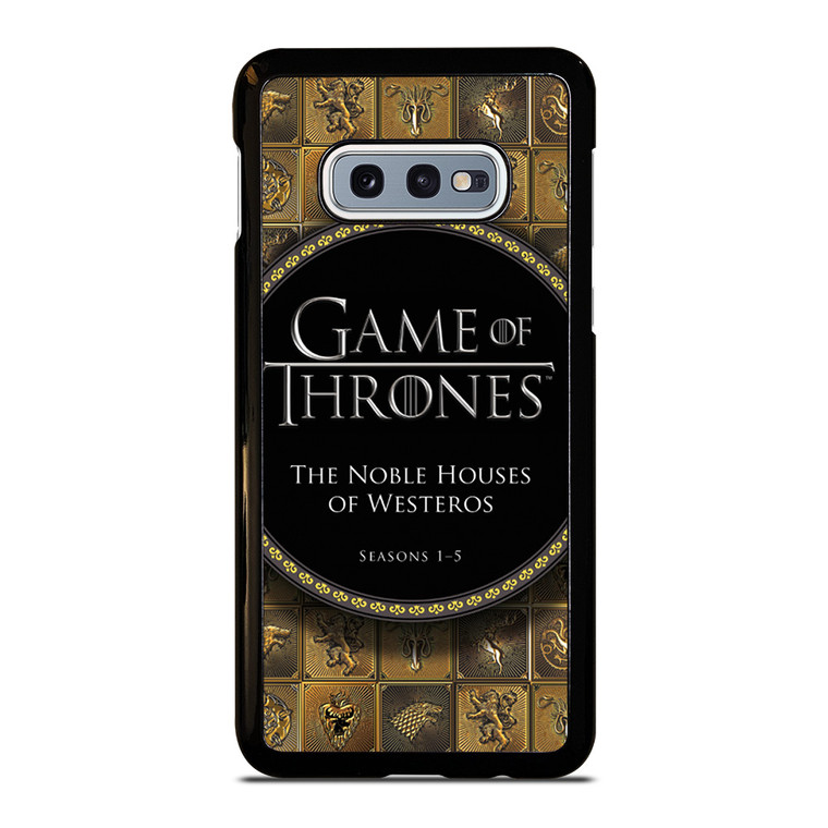 GAME OF THRONES THE NOBLE HOUSES OF WESTEROS Samsung Galaxy S10 Case