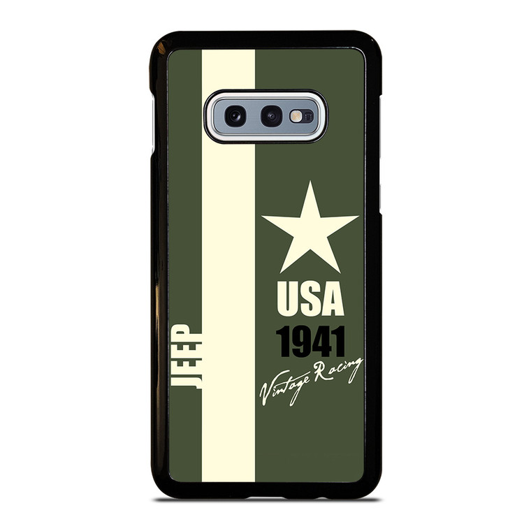 JEEP VINTAGE RACING USA Samsung Galaxy S10 Case