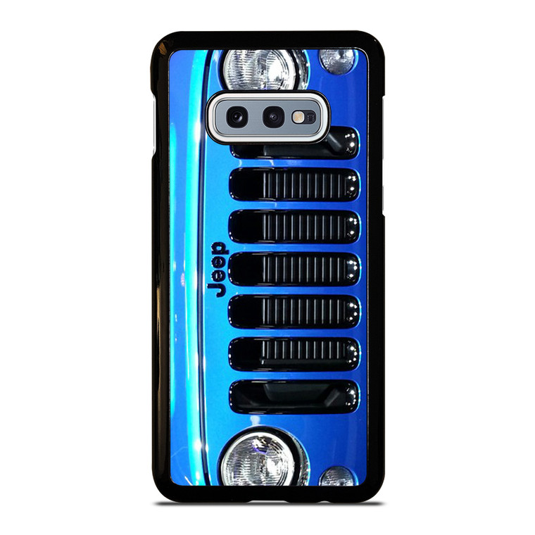 JEEP WRANGLER POLAR FRONT BLUE Samsung Galaxy S10 Case