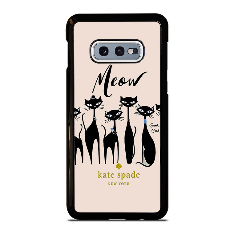KATE SPADE MEOW CAT Samsung Galaxy S10 Case