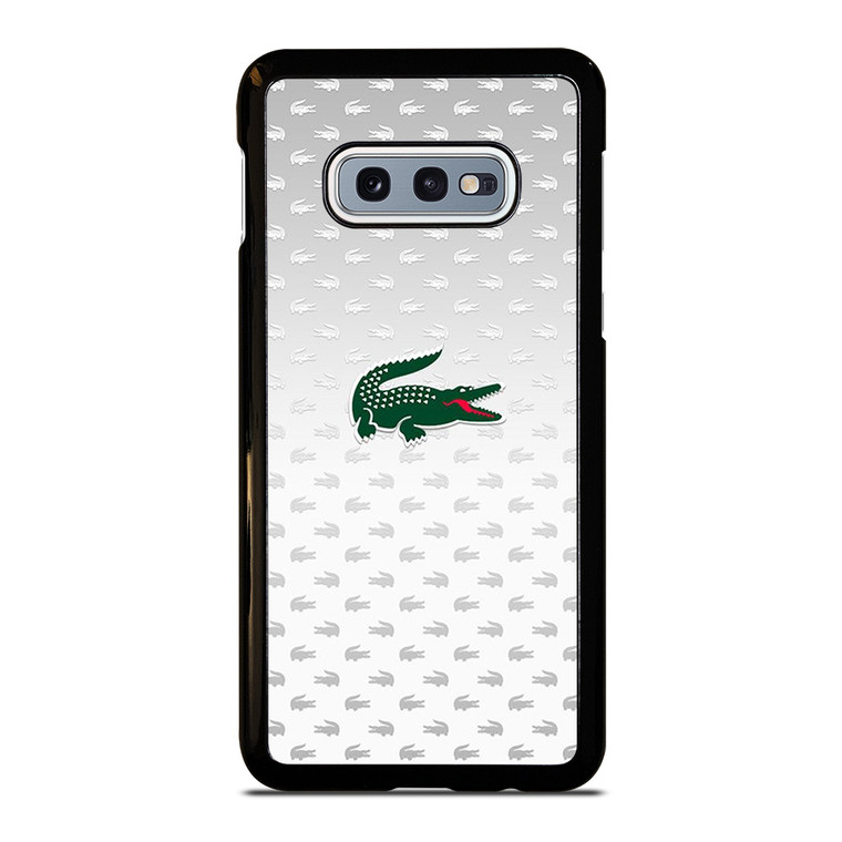 LACOSTE SILVER PATTERN Samsung Galaxy S10 Case