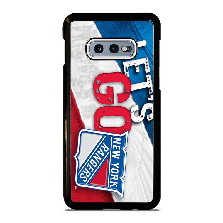 NEW YORK RANGERS LET'S GO Samsung Galaxy S10 Case