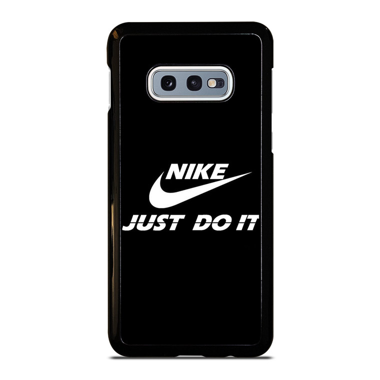 NIKE JUST DO IT BLACK Samsung Galaxy S10 Case