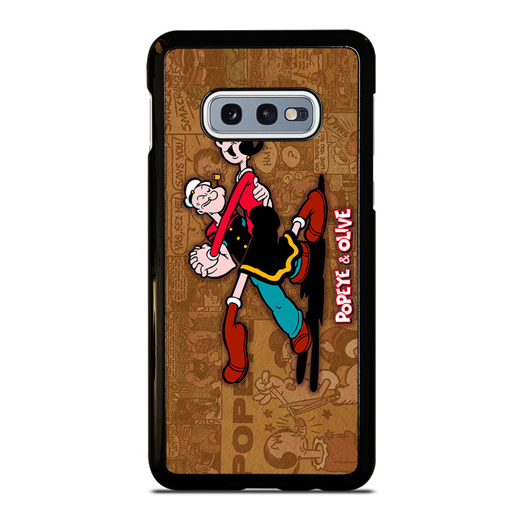 POPEYE AND OLIVE DANCE Samsung Galaxy S10 Case
