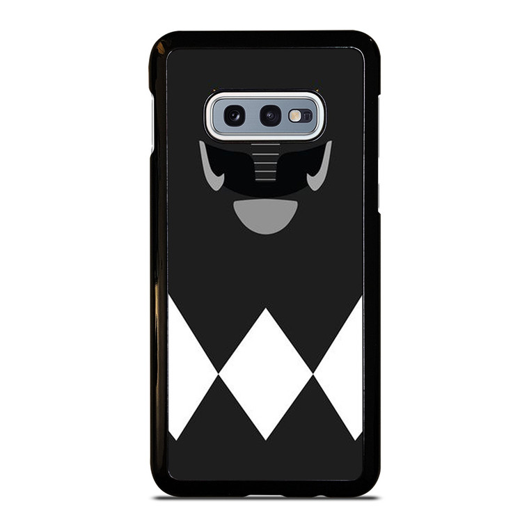POWER RANGERS BLACK Samsung Galaxy S10 Case