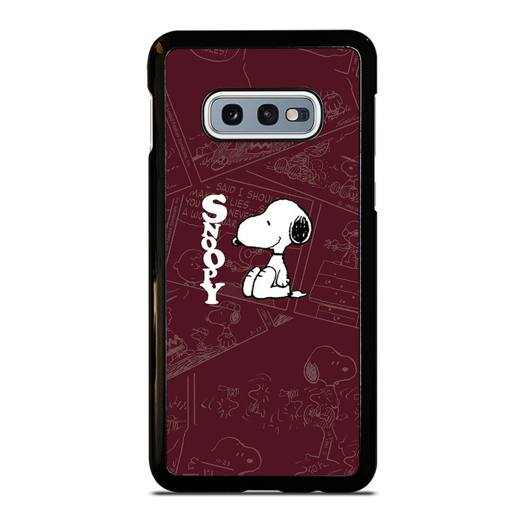 SNOOPY PEANUTS Samsung Galaxy S10 Case