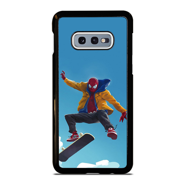 SPIDERMAN SKATE ON THE SKY Samsung Galaxy S10 Case