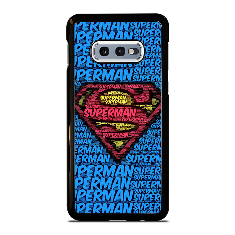 SUPERMAN LOGO ART Samsung Galaxy S10 Case