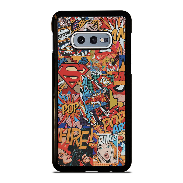 SUPERMAN POP ART COMIC Samsung Galaxy S10 Case