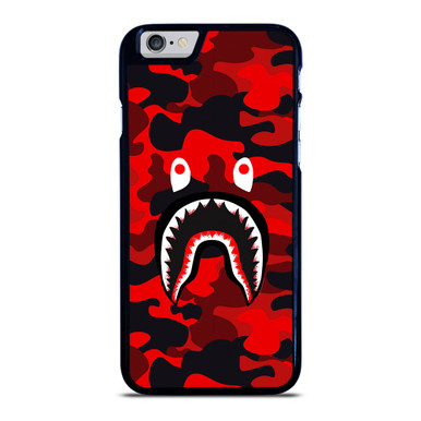 A BATHING APE iPhone 6 6s ケース カバー 10個セット CAMO BAPE RED iPhone 6 / 6S Case