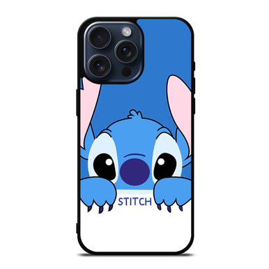 Stitch Handytasche Iphone DISNEY STITCH CARTOON SIMPLE FLAT IPhone 15 Pro  Max Case
