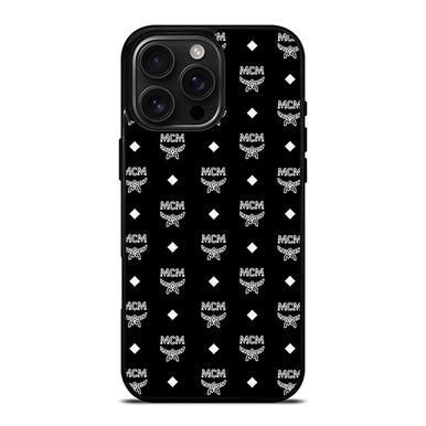 MCM WORLDWIDE ICON BLACK iPhone 16 Pro Max Case