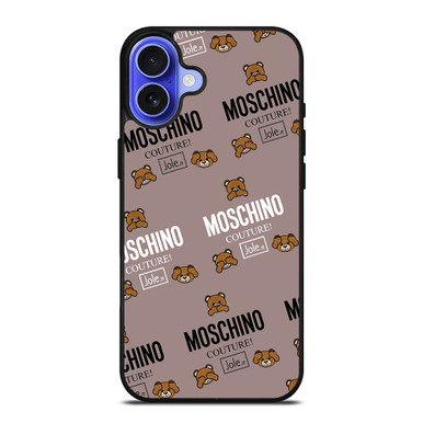 MOSCHINO COUTURE LOGO iPhone 16 Case
