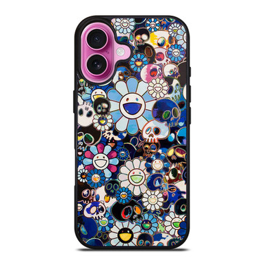 TAKASHI MURAKAMI SKULL iPhone 16 Plus Case