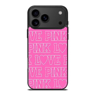 LOVE PINK VICTORIA SECRET iPhone 17 Pro Max Case