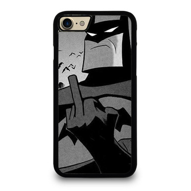 CASSETiFY バットマン iPhoneケース ブラック iPhone17 BATMAN MIDDLE FINGER iPhone 7 Case