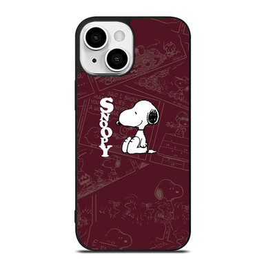 LV Snoopy iPhone 13 Mini Clear Case